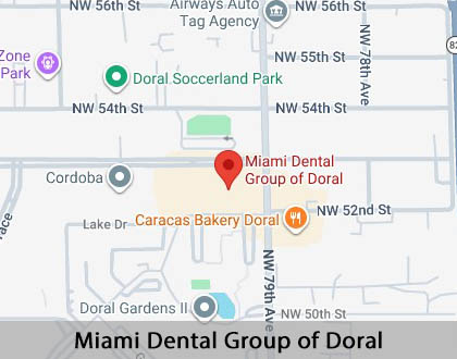 Map image for Multiple Teeth Replacement Options in Doral, FL